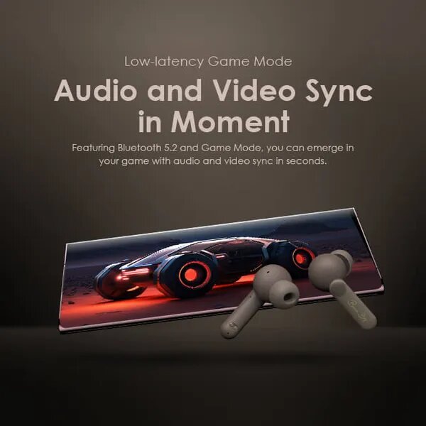 oraimo SpacePods x Burna Boy ANC True Wireless Earbuds