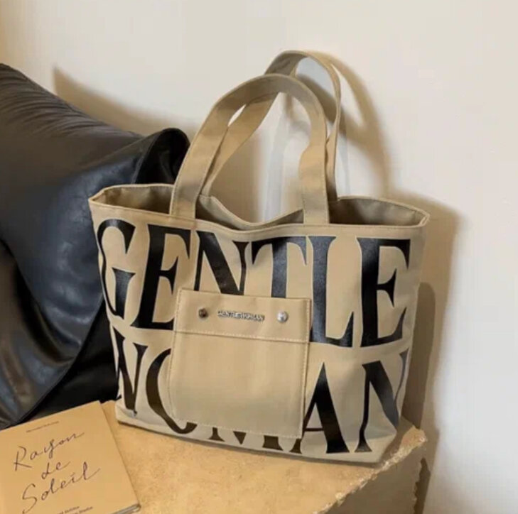 Tote Bag en Toile Imprimée