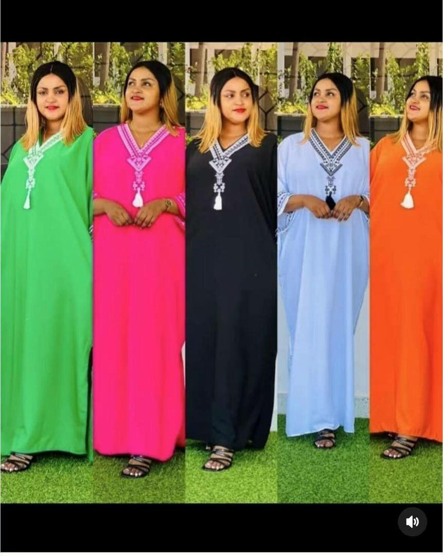 Robe Caftan Femme Élégante