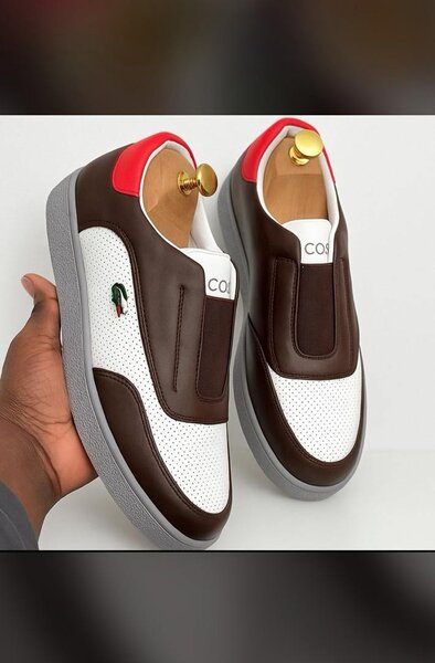 Sneakers en cuir élégants