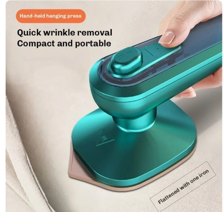 Mini Machine à Repasser Portative-vert