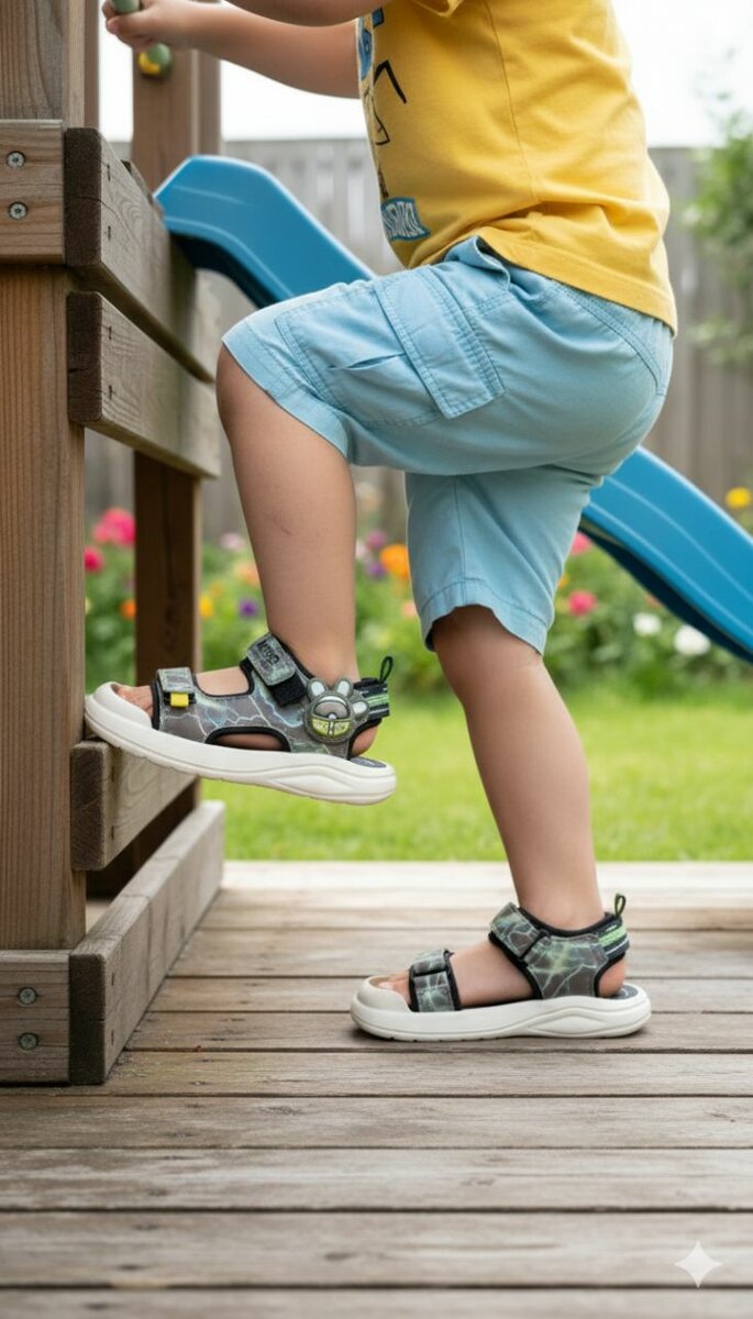 Sandales enfants confortables