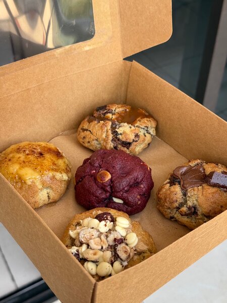 Assortiment de cookies gourmands