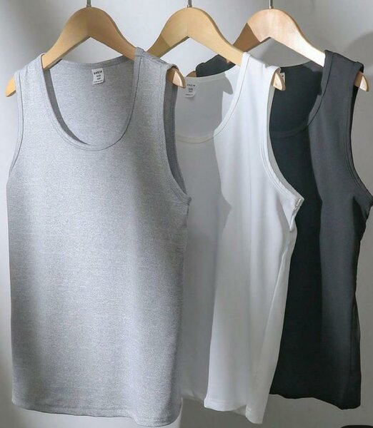 Débardeurs en coton pour hommes