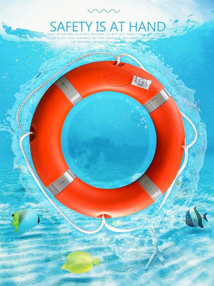 Lifeguard Pool Buoy Rescue Ring For Swimming Pools