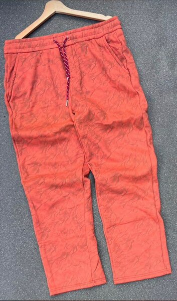 Pantalon décontracté orange