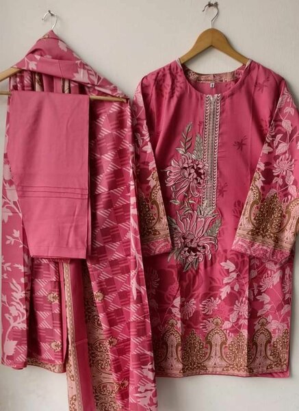Cotton 3 Peace Suit
