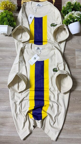 T-shirts Lacoste pour hommes