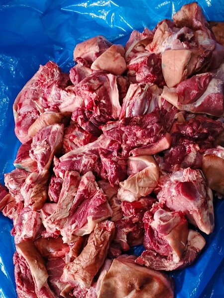 Viande porc fraîche Découpée