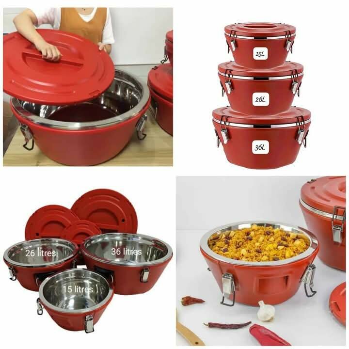 Ensemble de conteneurs thermiques