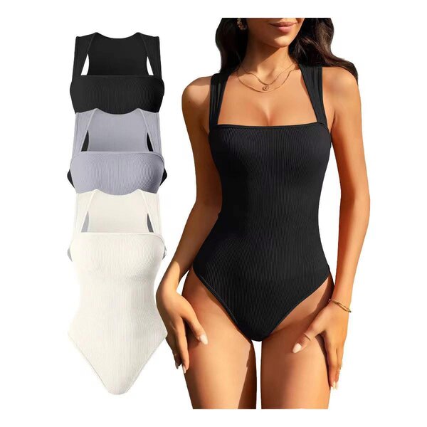 Body femme manches longues