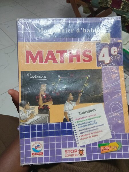 Cahier d'Habiletés Maths 4e