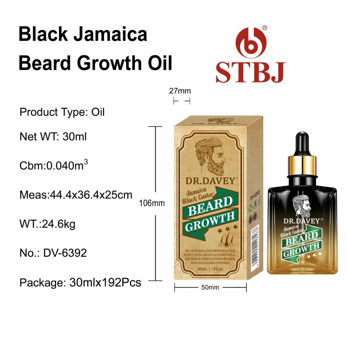 Dr. Darvey Beard Growth Oil