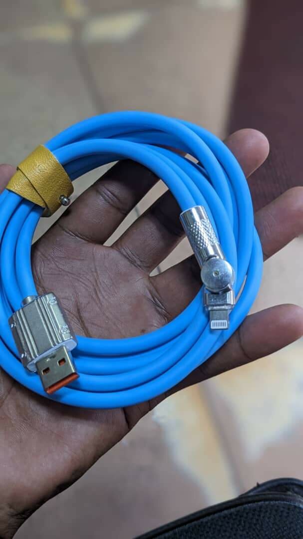 2 meters iphone fast charging cables