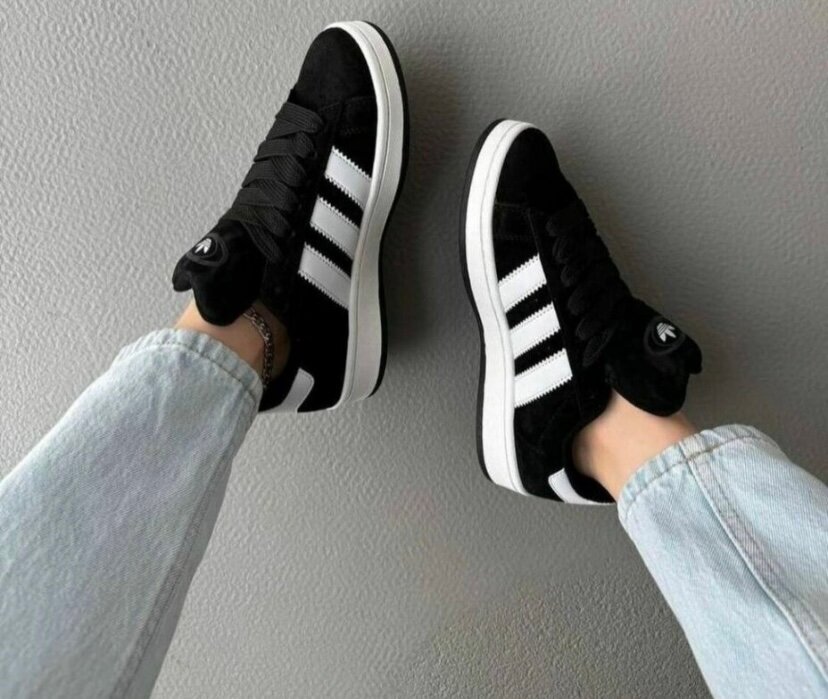 Baskets noires classiques