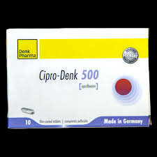 Ciprofloxacin 500MG. Cipro-Denk