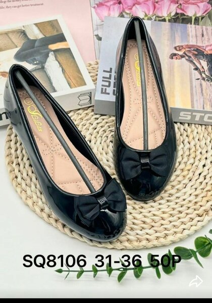 Ballerines Noires Élégantes Femme