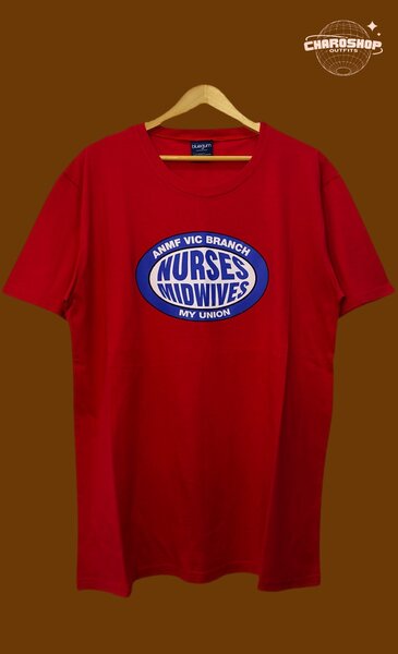 T-shirt rouge ANMF