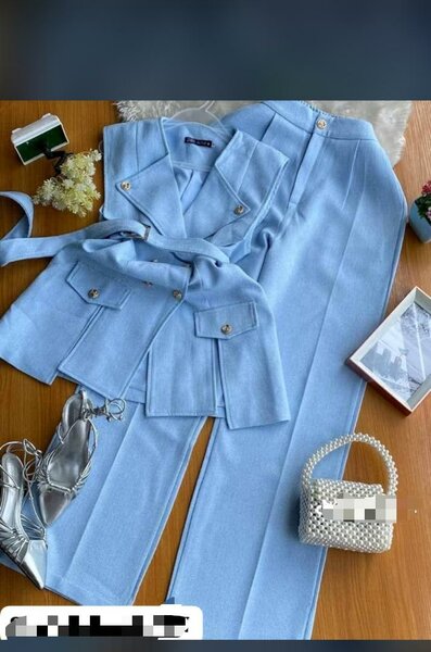 Costume pantalon blazer chic