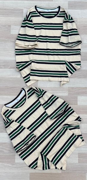 T-shirts rayés élégants