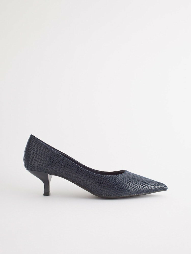 Croc kitten heel from Next