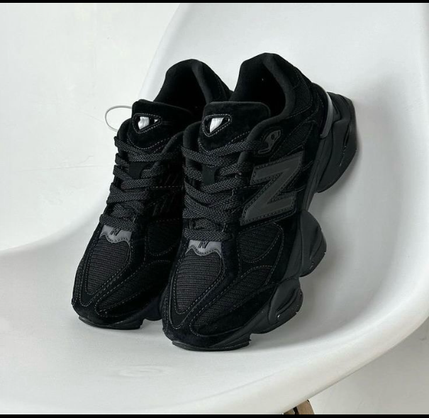 black sneakers