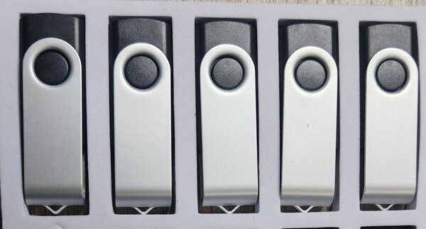 Lot de 5 clés USB 32 Go