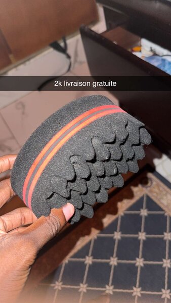 Hair Curl Sponge Brush