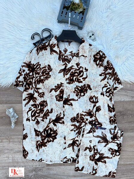 Chemisette imprimée estivale