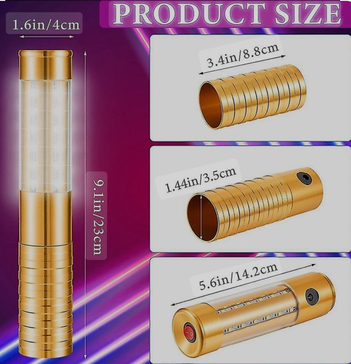 Champagne led light for Event