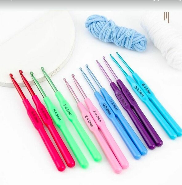 Colorful Crochet Hook Set