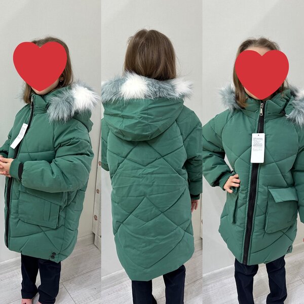 Распродажа зимних курток на девочку