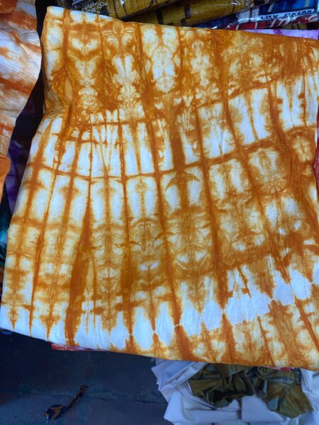 Tissu Tie-Dye Coloré Éthnique