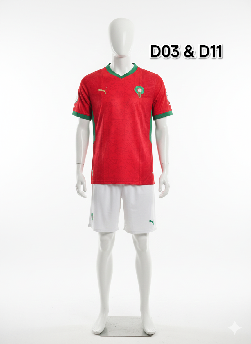 Maillot de Football Équipe