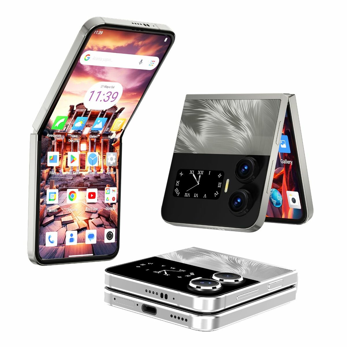 Smartphone Pliable Dual Speakers