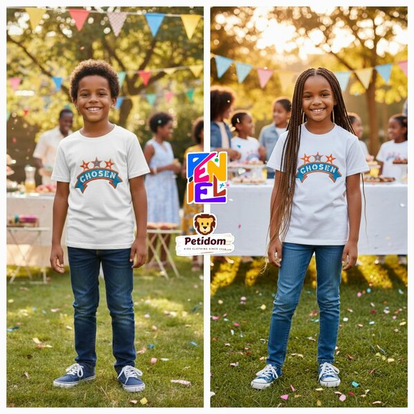 T-shirt chrétien enfant Chosen