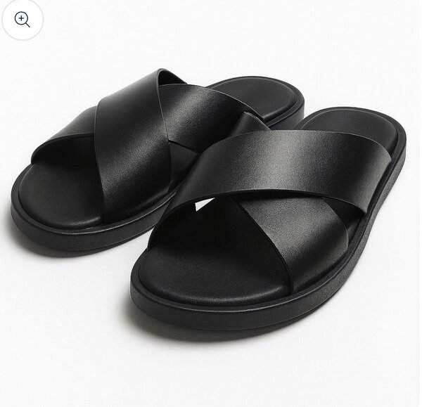 Sandales Noires Élégantes