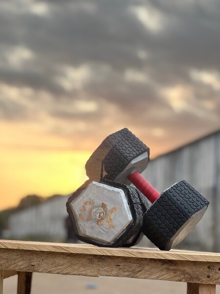 Haltères Hexagonales 5KG