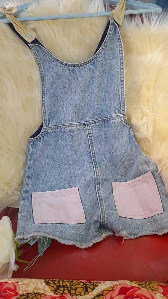 Jupe jeans et culotte jeans