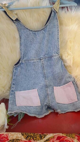 Jupe jeans et culotte jeans