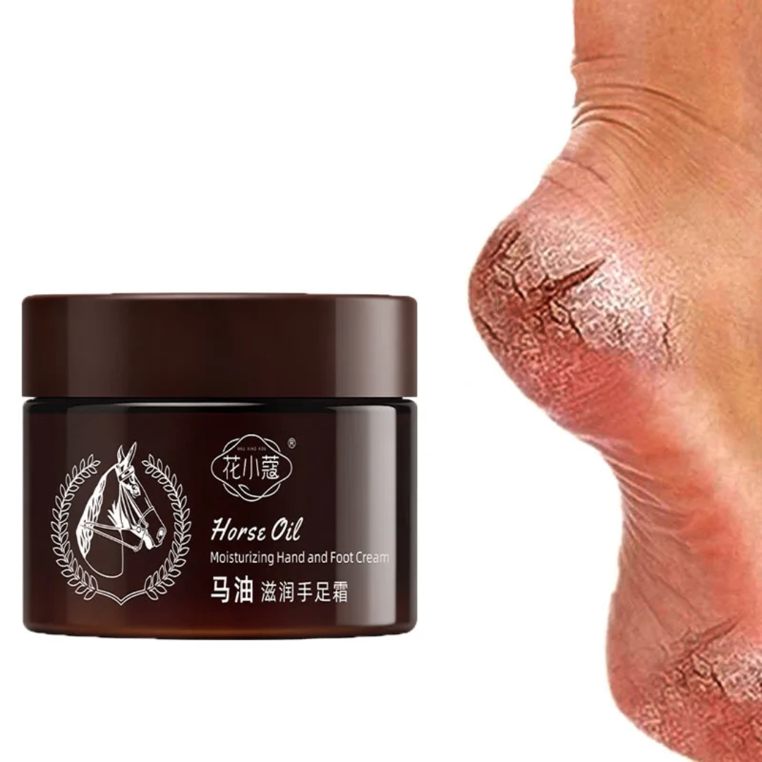 Crème Hydratante pour les Pieds et les Mains - Horse Oil