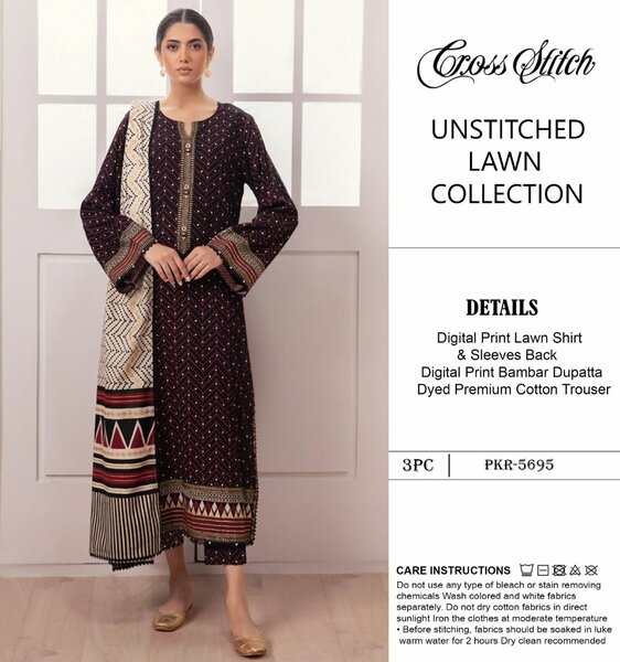Lady's Unstich Lawn Colection 2025