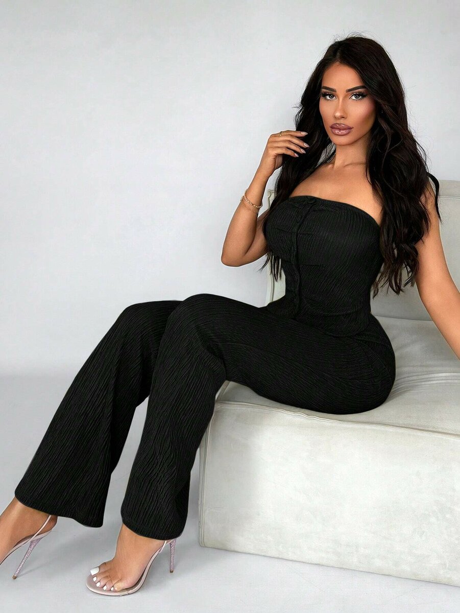 Pantalon et haut sauté