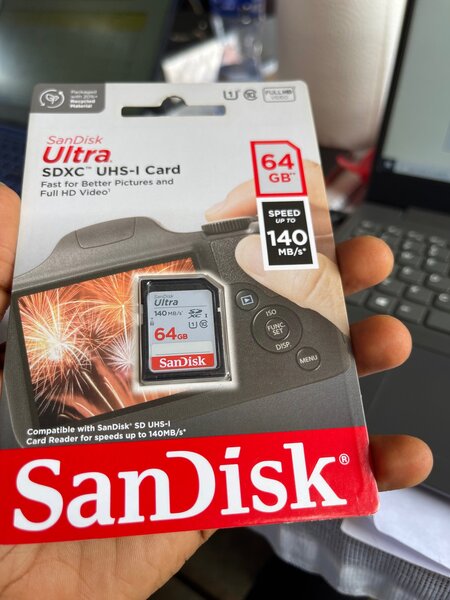 Sandisk camera memory card