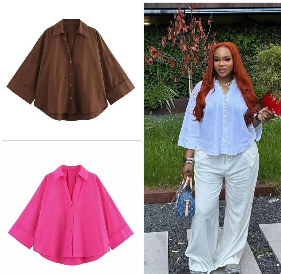 Chemise élégante ample femme