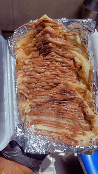 Crêpes gourmandes chocolatées