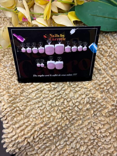 Ongles Press-ons Roses