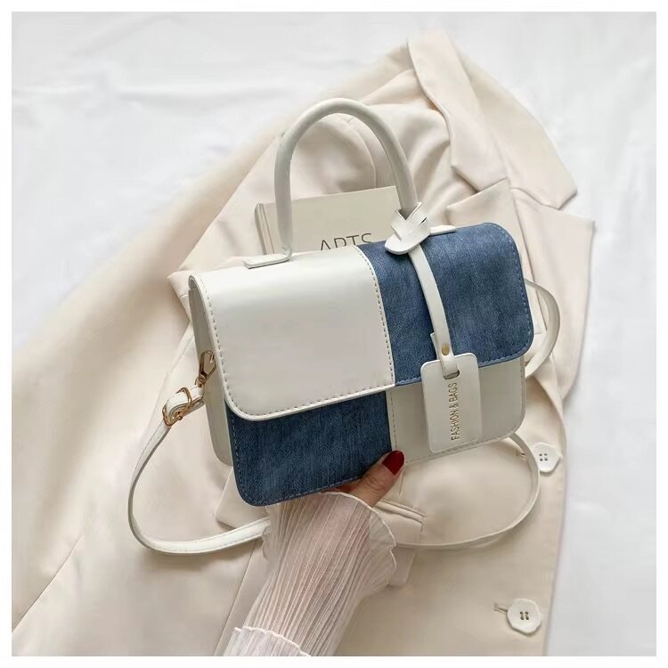 Sac à bandoulière denim chic