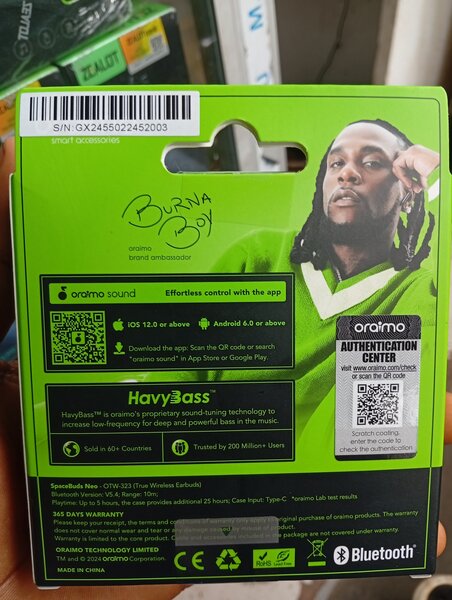 Oraimo SpaceBuds Neo Earbuds