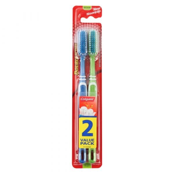 Colgate double action toothbrush value pack